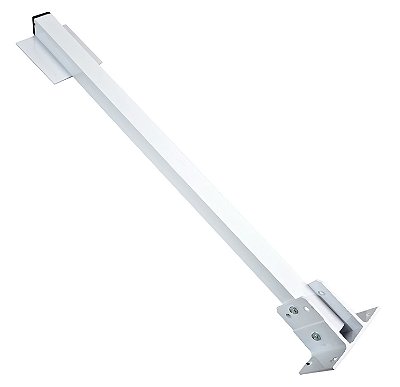 Suporte Aluminio Sensor De Barreira Câmera Cftv 1 Metro Forte