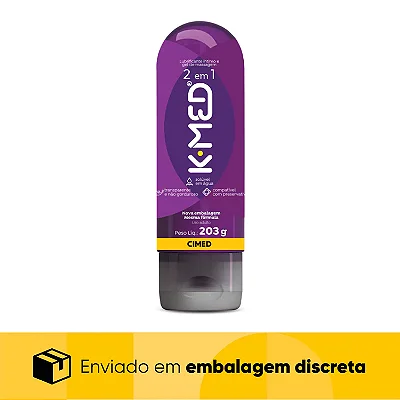 K-Med Joy 2 Em 1 Lubrificante Íntimo 203g Cimed