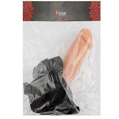 Cinta Dp Com Prótese 13 X 3,7Cm La Pimienta Bege