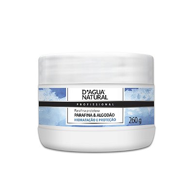 Parafina Protetora Algodão 260g D Agua Natural