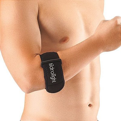 Cotoveleira Neoprene Ajustável Tennis Elbow Hidrolight