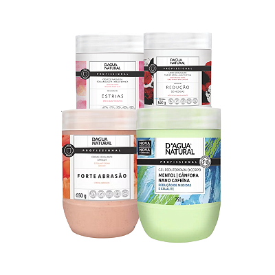 Pimenta Negra + Gel Redutor + Esfoliante + Rosa Mosqueta