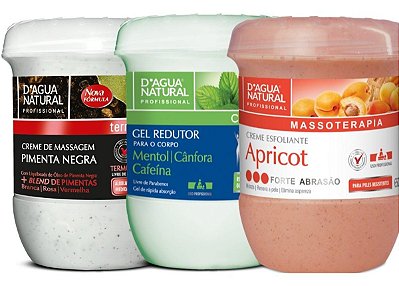 Gel Redutor com Cafeína Para O Corpo - 200g D´Água Natural