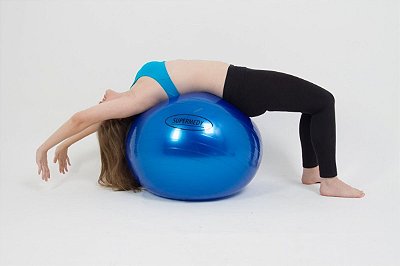 Bola Suiça 65cm Ginastica Yoga Pilates Supermedy