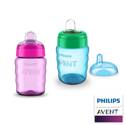 COPO BEBE AVENT ANTI VAZAMENTO EASY CLIP 260ML PHILIPS