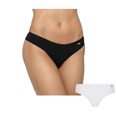 Calcinha Tanga Classica Cotton Algodão Lupo