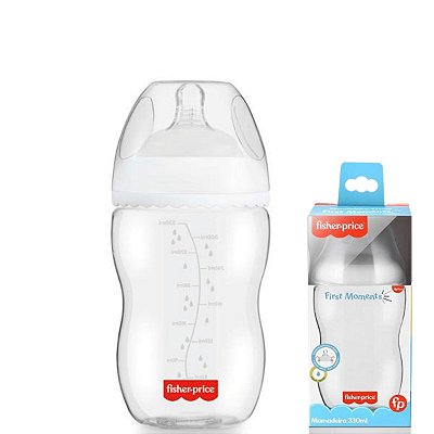 Mamadeira First Moments Clássica Neutra 330ml Fisher Price