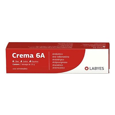 Crema 6a 15g Pomada dermatológica Anti Micótico Alérgica