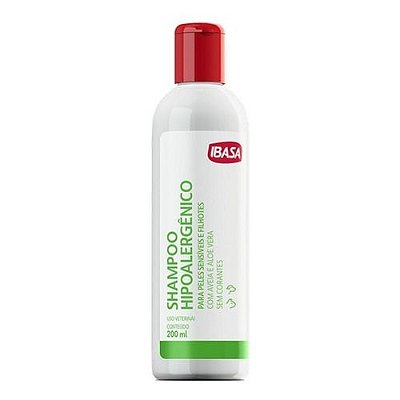 Shampoo Hipoalergênico tratamento pele Ibasa - 200ml