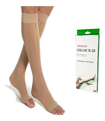 Meia-Calça Modeladora Sigvaris 15-20mmHg Preta G1 Fechada