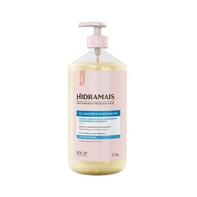 Gel Condutor Ultrassom Neutro 1,2Kg Hidramais