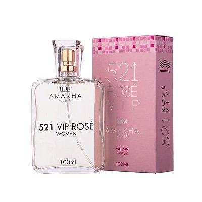 Perfume Amakha Paris 521 Vip Rosé 100ML Feminino
