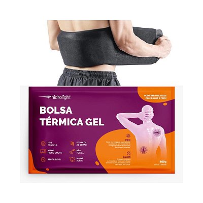 Suporte Para Bolsa De Gel Lombar Com Bolsa Hidrolight