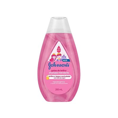 Shampoo Hidratante 400ml Gotas de Brilho  JOHNSON'S Baby