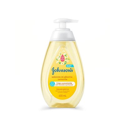 Sabonete Líquido de Glicerina Camomila 400ml Johnson's Baby