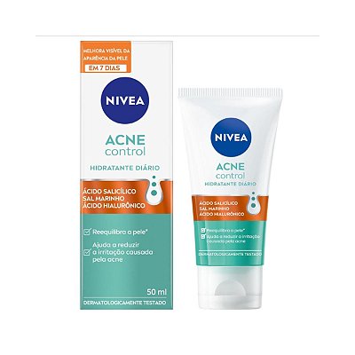 Nivea Creme Hidratante Facial Acne Control Diário 50g