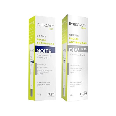 Kit Imecap Tratamento Creme Facial Dia e Noite 35g