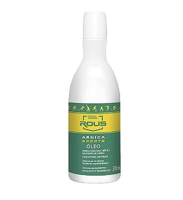 OLEO MASSAGEM ARNICA SPORTS 300ML - D AGUA NATURAL