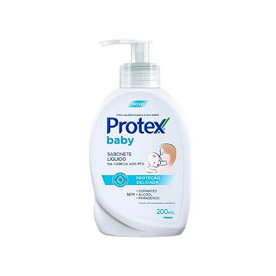 Sabonete Líquido Baby Da Cabeça Aos Pés 200ml Protex