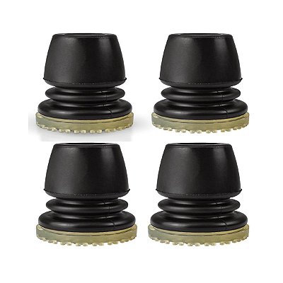 4 Ponteiras Reforçada Bengalas e Muletas de 19mm Hidrolight