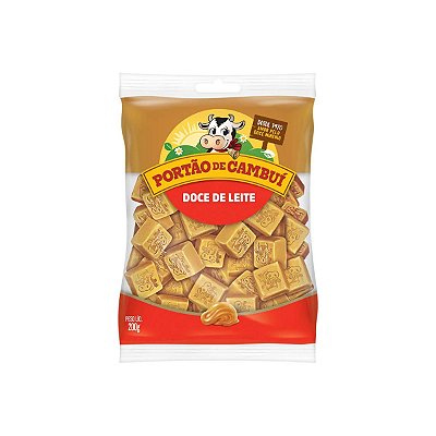 Doce de leite tradicional em cubos 200g Portão De Cambui