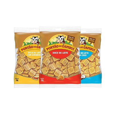 Doce de leite em cubos 200g Portão De Cambuí