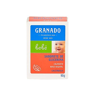 Sabonete em Barra de Glicerina Granado Bebê Calêndula 90g