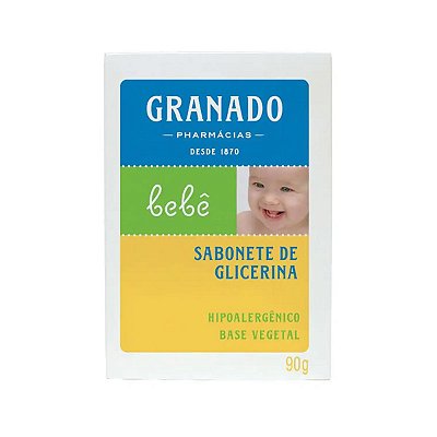 Sabonete em Barra de Glicerina Granado Bebê Tradicional 90g