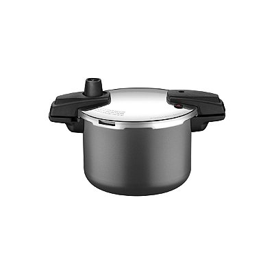 Panela de Pressão Antiaderente Titânio 20cm 4,5 L Tramontina