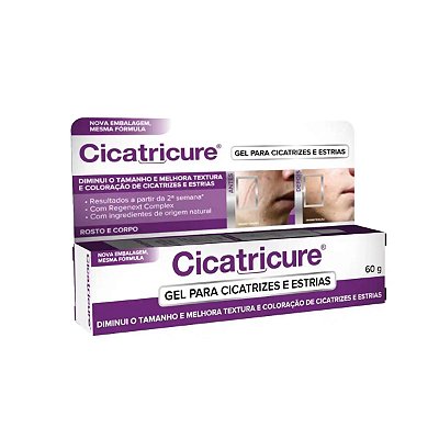 Gel Para Cicatrizes E Estrias Regenext 60G – Cicatricure