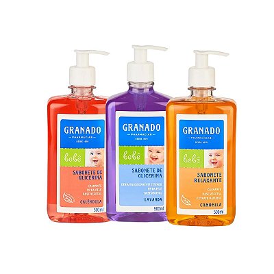 Sabonete Líquido de Glicerina Granado Bebê 500ml