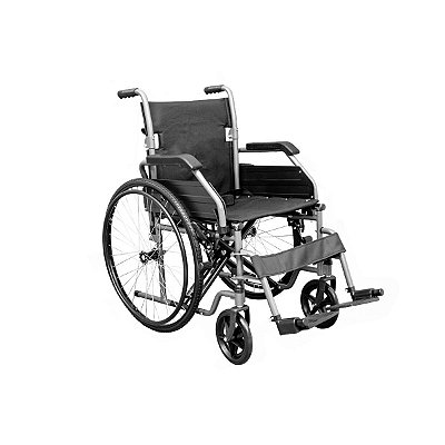 Cadeira De Rodas Basic Dobrável Suporta 125kg Hidrolight