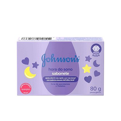Sabonete em Barra 80g JOHNSON'S Baby Hora do Sono