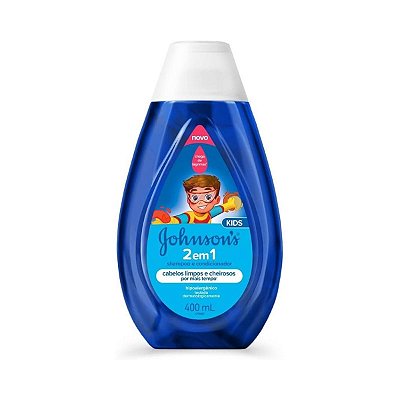 Shampoo e Condicionador Johnson's Kids 2 em 1 400ml