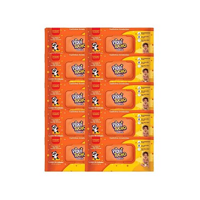 Kit 10 Toalha Umedecida Piquitucho Essential 96 Uni Cada