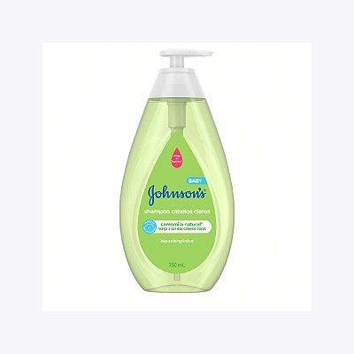 Shampoo Para Cabelos Claros 750ml Johnson's Baby