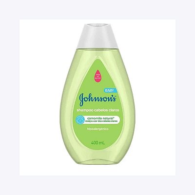 Shampoo JOHNSON'S Baby Para Cabelos Claros 400ml