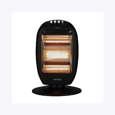Aquecedor Halógeno Oscilação Automatica 3 em 1 Ventisol