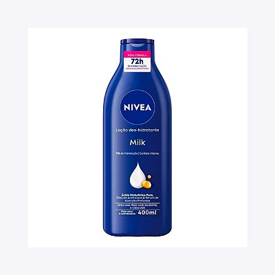 Loção Hidratante Corporal Nivea 400ml Milk Pele Extrasseca