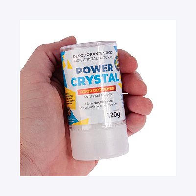 Desodorante Stick Power Crystal 120g Ortho Pauher