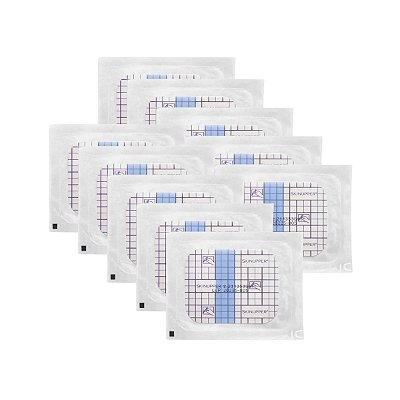 Kit 10 Curativo Film Transparente Estéril 6cmx7cm Skinupper