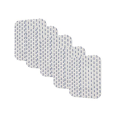 Kit 5 Curativo Impermeável Transparente Almofada 5cmx7,2cm