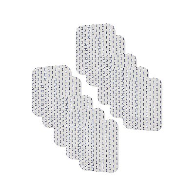 Kit 10 Curativo Impermeável Transparente Almofada 5cmx7,2cm