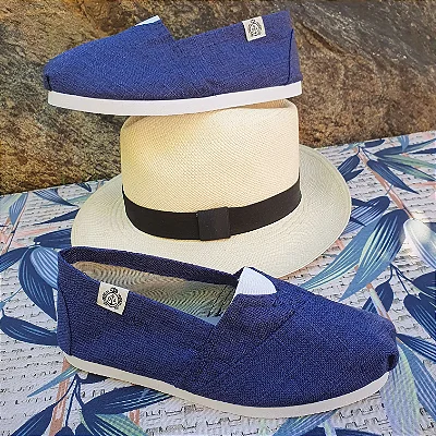 Alpercata Soft em LINHO - skyBLUE