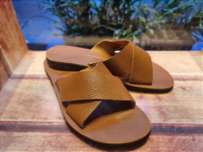 Chinelo tiras cruzadas - new2Camel