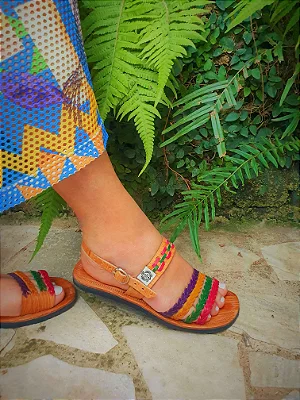 Sandália Rasteira Colorida - SANDAL Slide Color