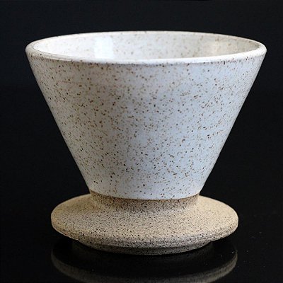 Coador de café Keramikós Branco