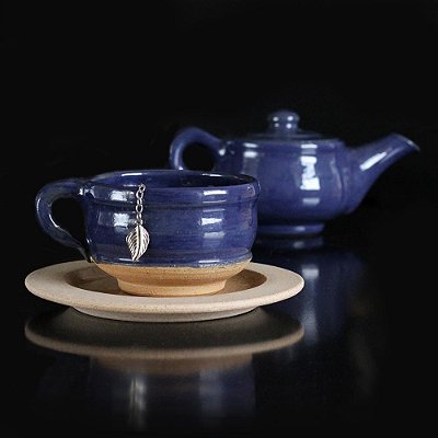 Conj. Bule Chá Oriental e Xícara Keramikós