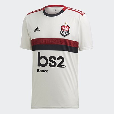 Camisa CR Flamengo II Adidas Masculina Branca