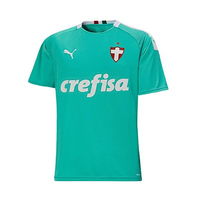 Camisa Palmeiras III Puma Masculina Verde Clara